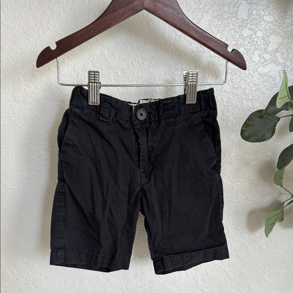 H&M Black Casual Shorts Classic Cut
